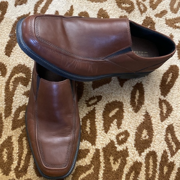 Bostonian Mendon flexlite Loafers Men’s 11.5 Leather Dress Shoes Brown comfort - Picture 2 of 8